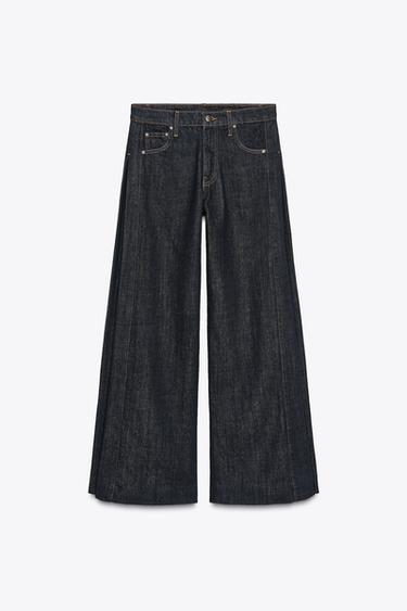 BALLOON PLEATED TROUSERS ZW COLLECTION - Blue by Zara