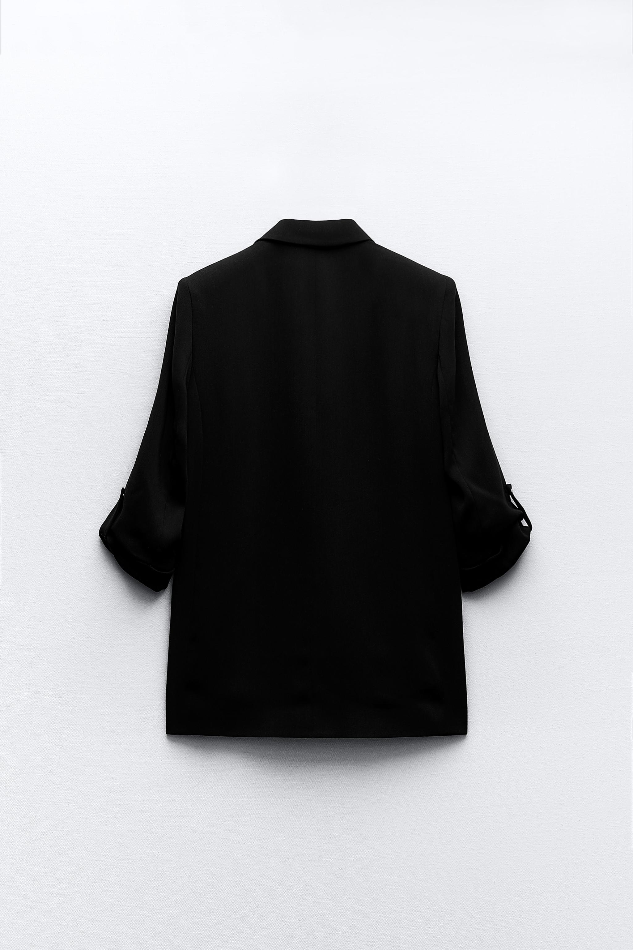 Blazer noir femme zara sale