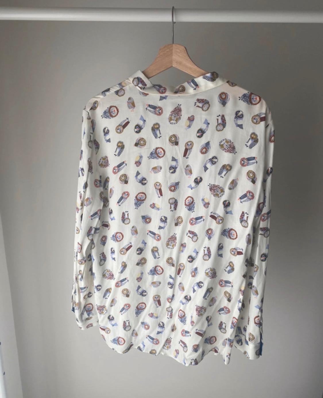 CAMISA ESTAMPADA BÚHOS - Image 2