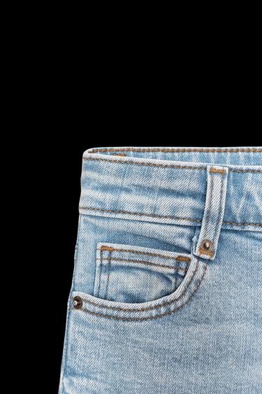 JEANS ZW COLLECTION WIDE LEG HIGH-WAIST - Light blue by Zara