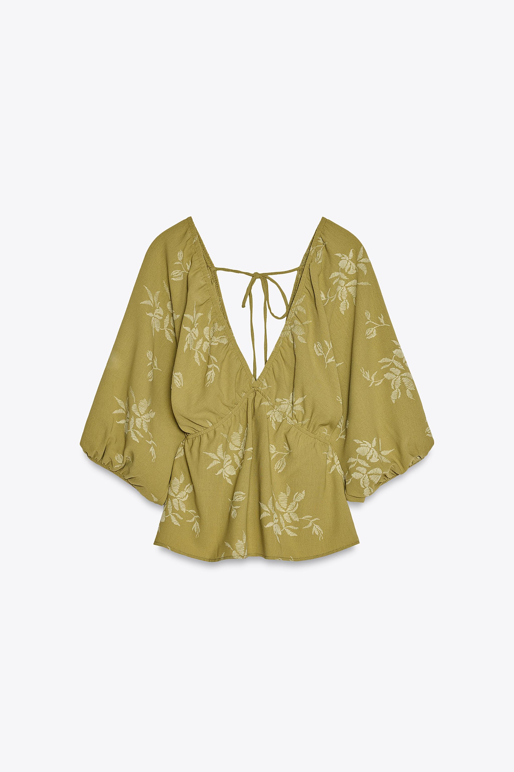 herlipto【新色】Volume Sleeve Jacquard Top 新色】Volume Sleeve Jacquard Top
