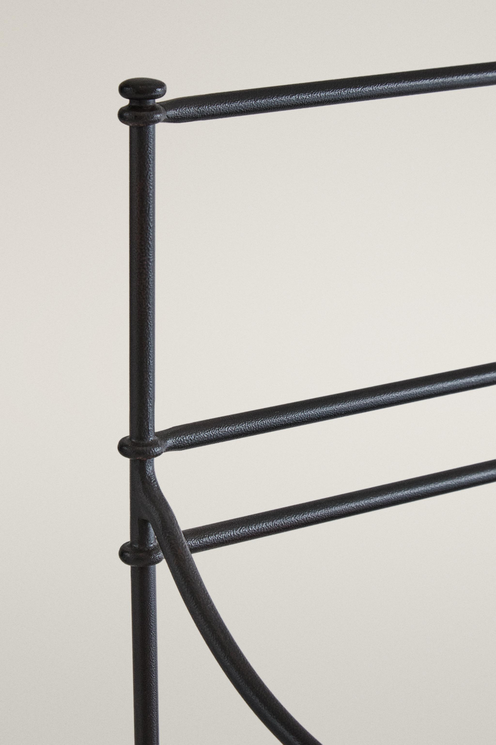 OUTDOOR WROUGHT IRON ARMCHAIR