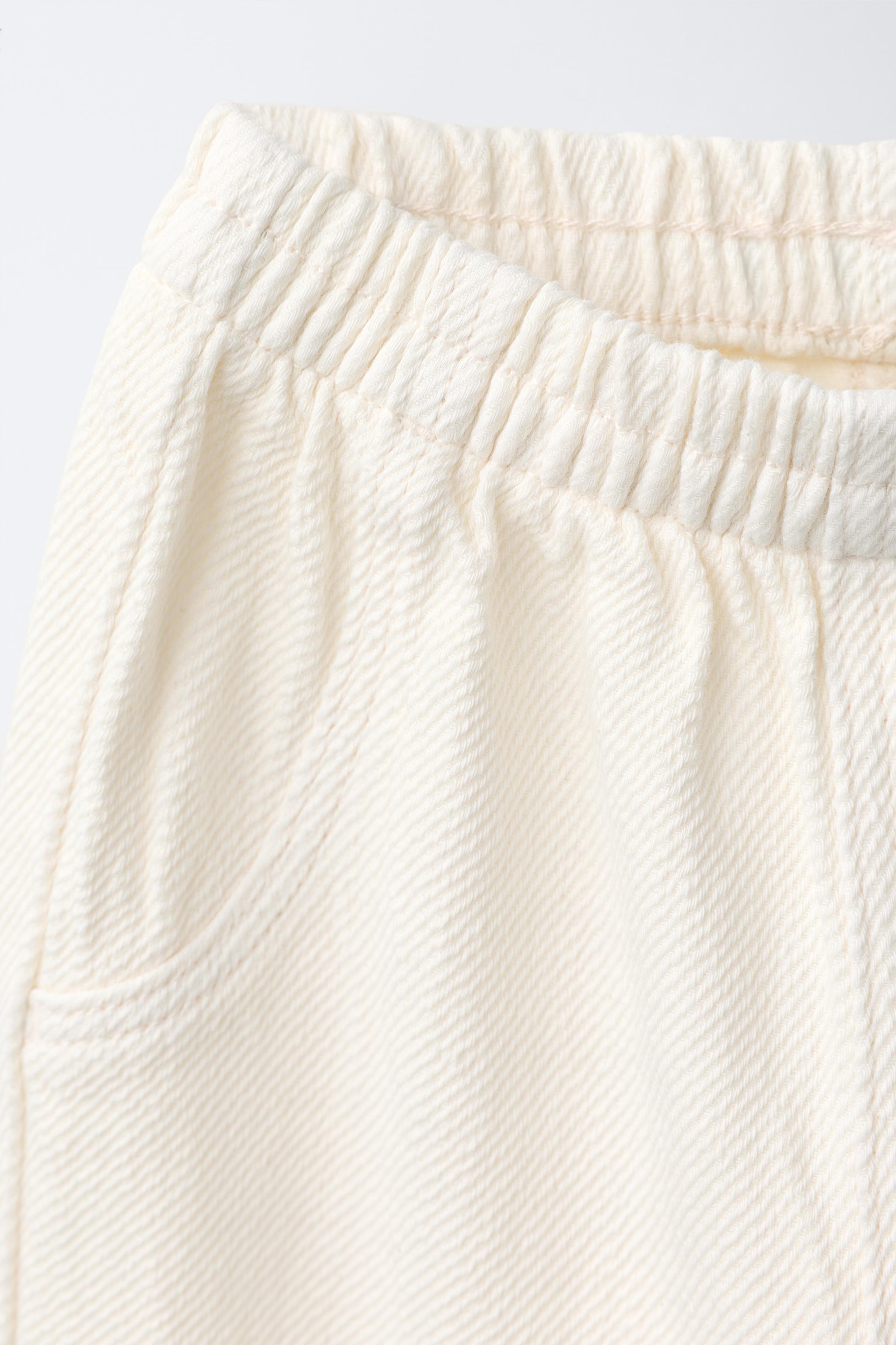 Детские брюки Zara BAGGY TWILL PANTS — фото 3