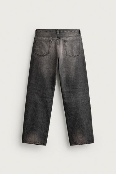STRAIGHT-FIT JEANS — Charcoal 2