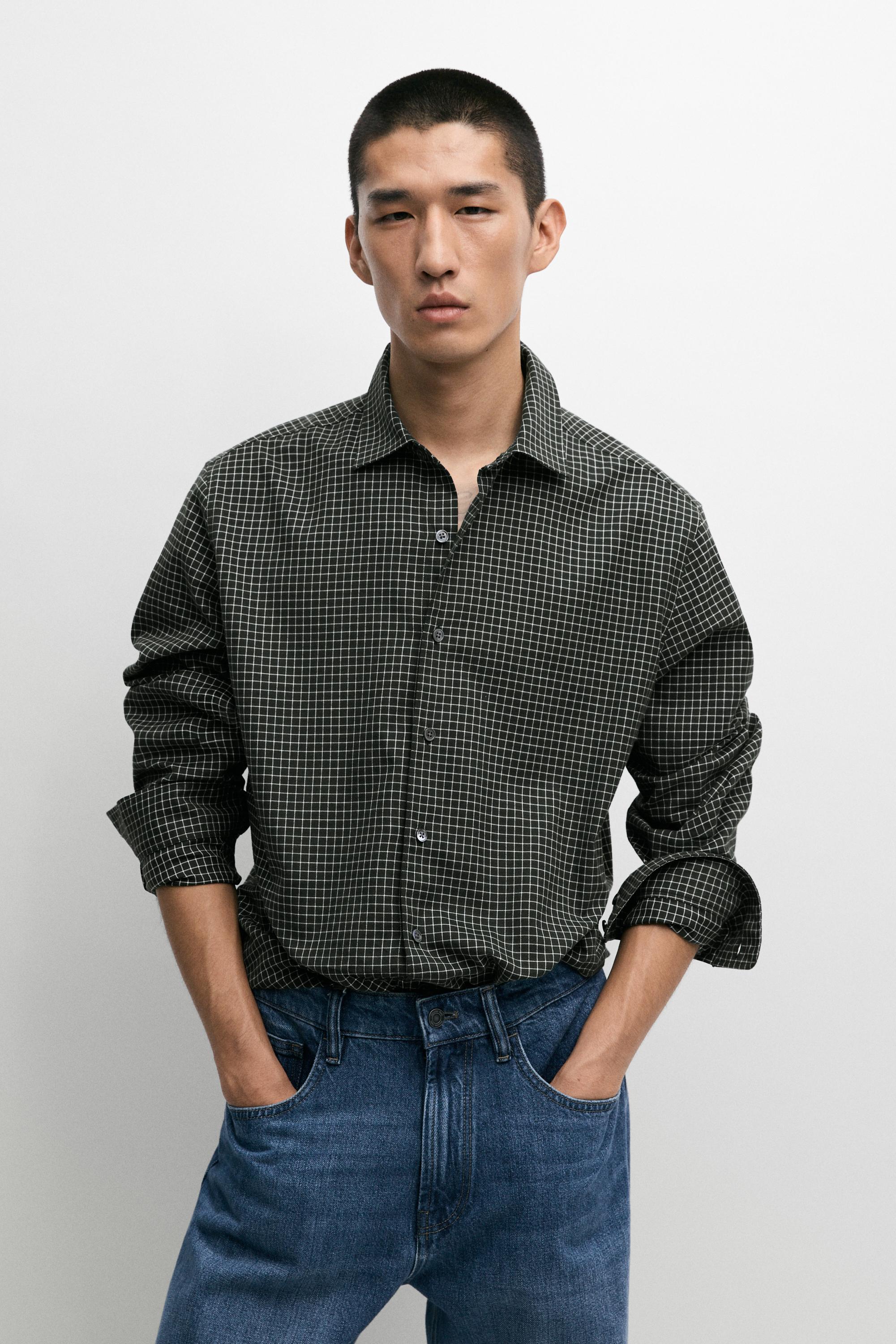 100% cotton regular fit shirt