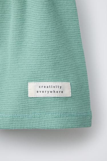 AGES 2-6/PLAIN EMBOSSED PYJAMAS - Green by Zara - Image 7
