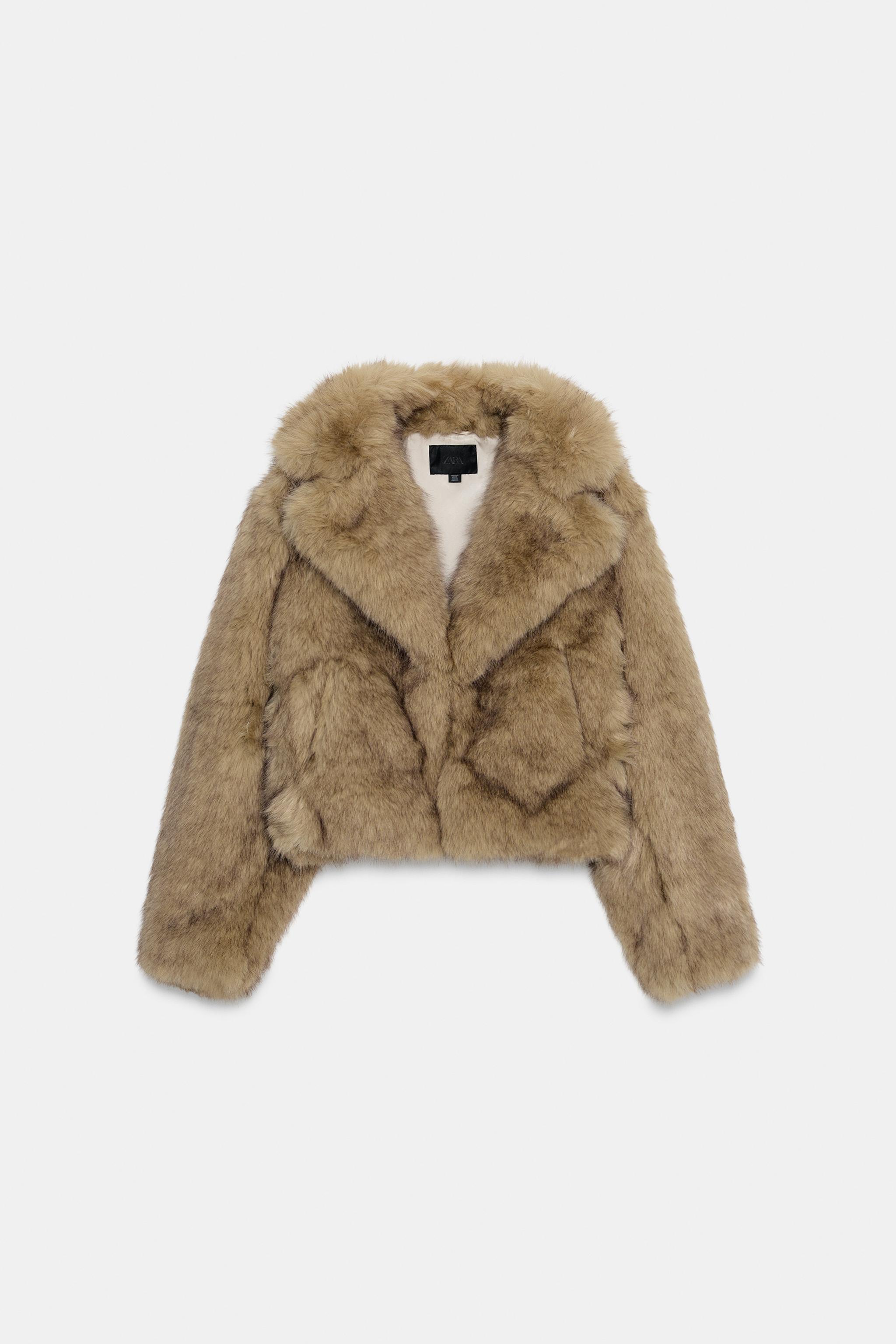FAUX FUR SHORT COAT