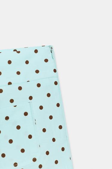 MINI DOT POCKET SHORTS - Turquoise by Zara - Image 6