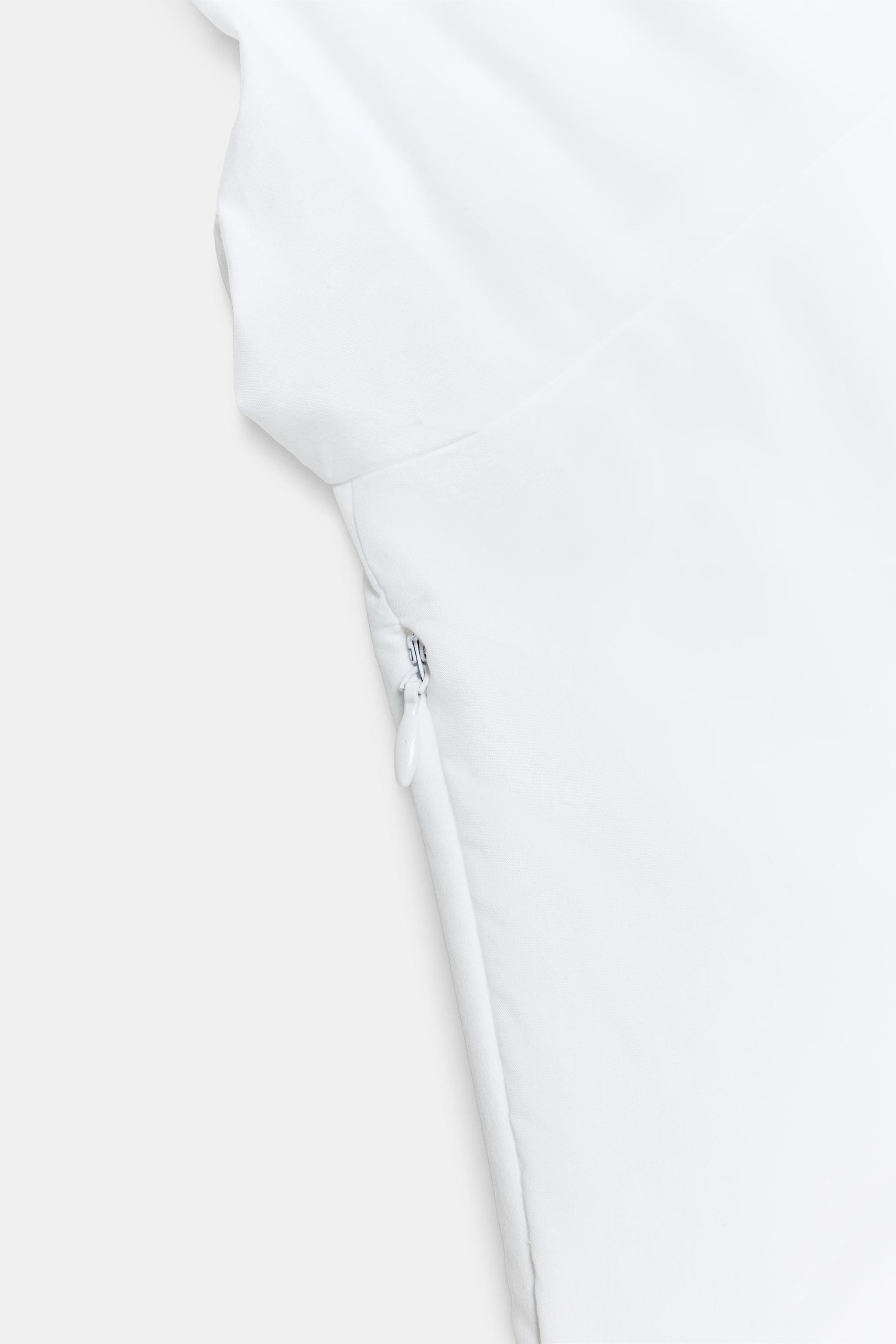 POPLIN PEPLUM TOP