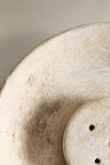 CERAMIC INCENSE BURNER DISH - Mustard by Zara - Image 3