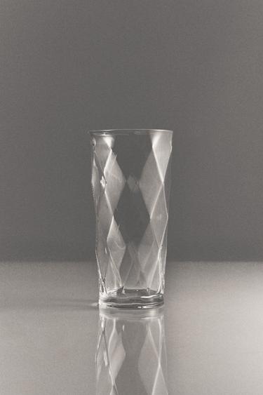 VASE DÉCORATIF HAUT EN VERRE - Transparent de Zara - Image 4