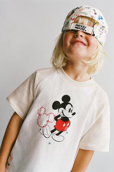 ΚΑΠΕΛΟ ΜΕ ΣΤΑΜΠΑ MICKEY MOUSE © DISNEY - Χρώμα της άμμου του Zara
