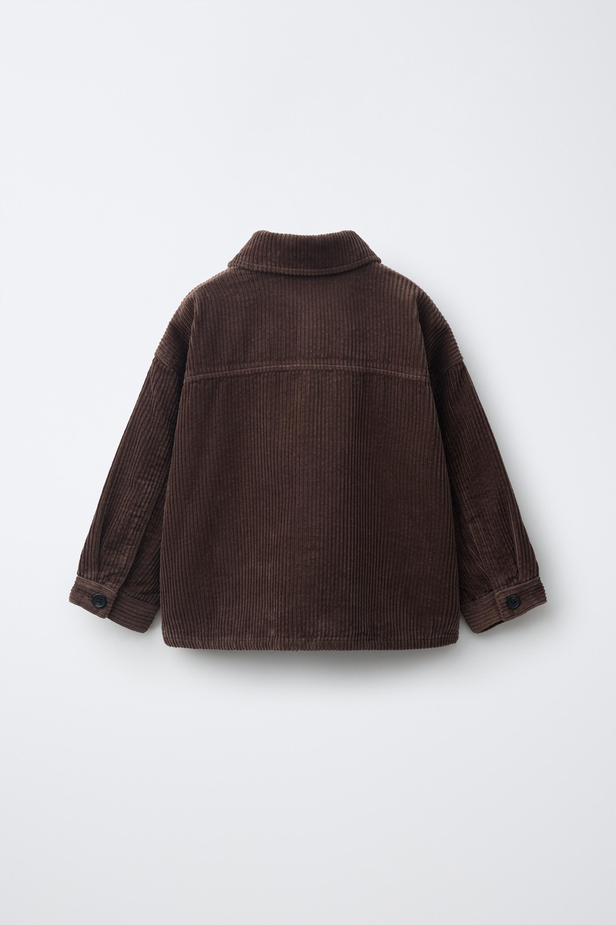 CHEMISE EN VELOURS CÔTELÉ