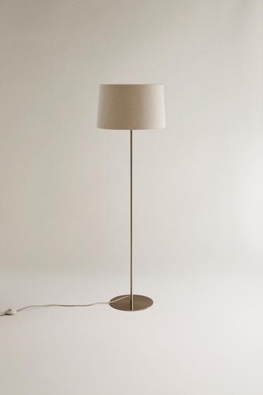EXTENDIBLE METAL FLOOR LAMP - Ecru by Zara - Image 5
