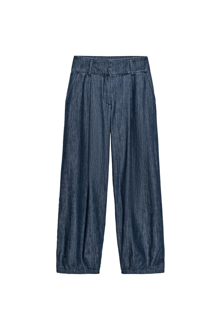 BARREL TROUSERS WITH DARTS