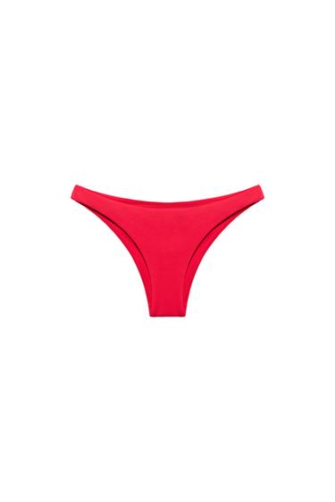 BASIC BIKINI BOTTOMS - Red by Zara