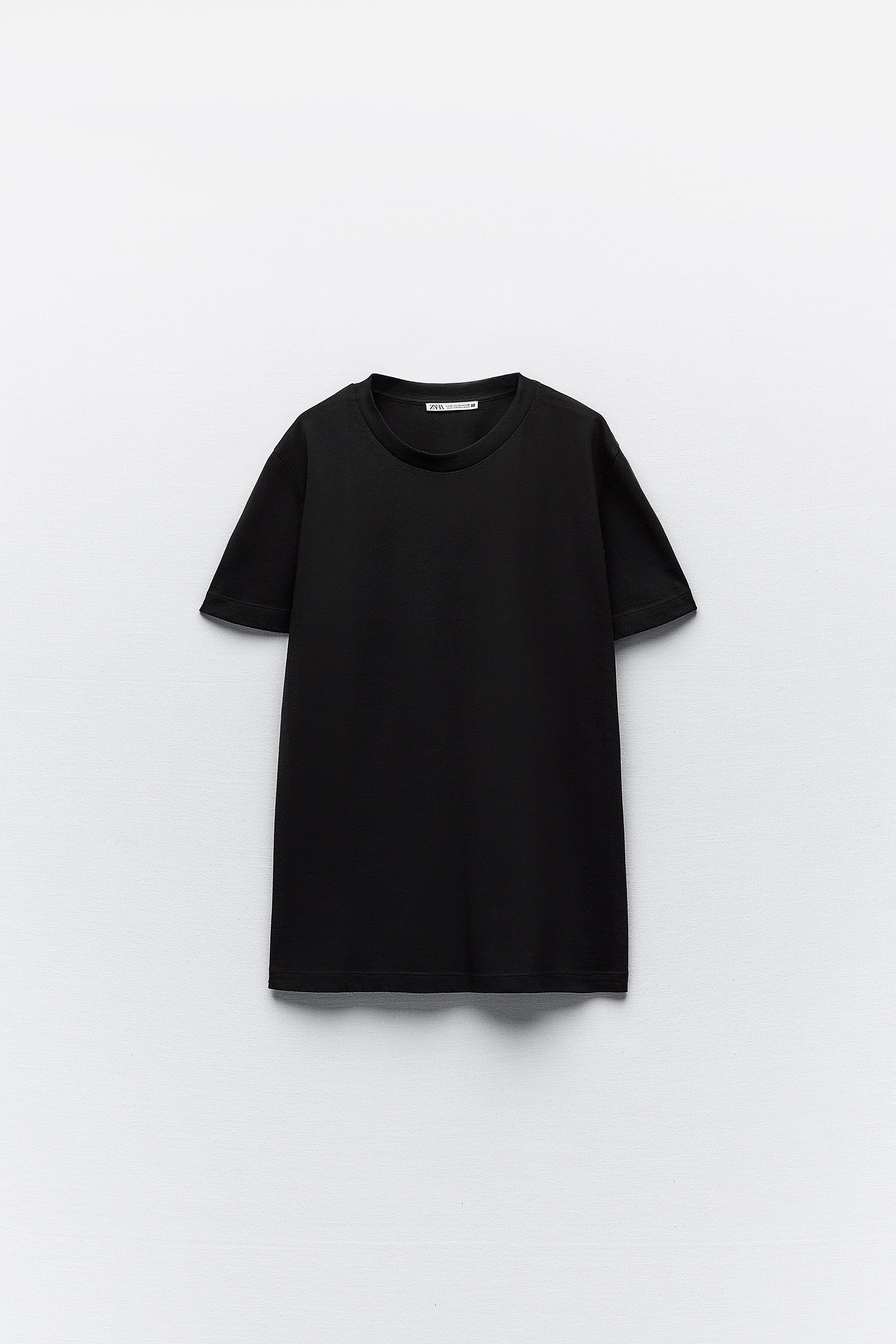 ENZYME FINISH COTTON T-SHIRT - White | ZARA Canada