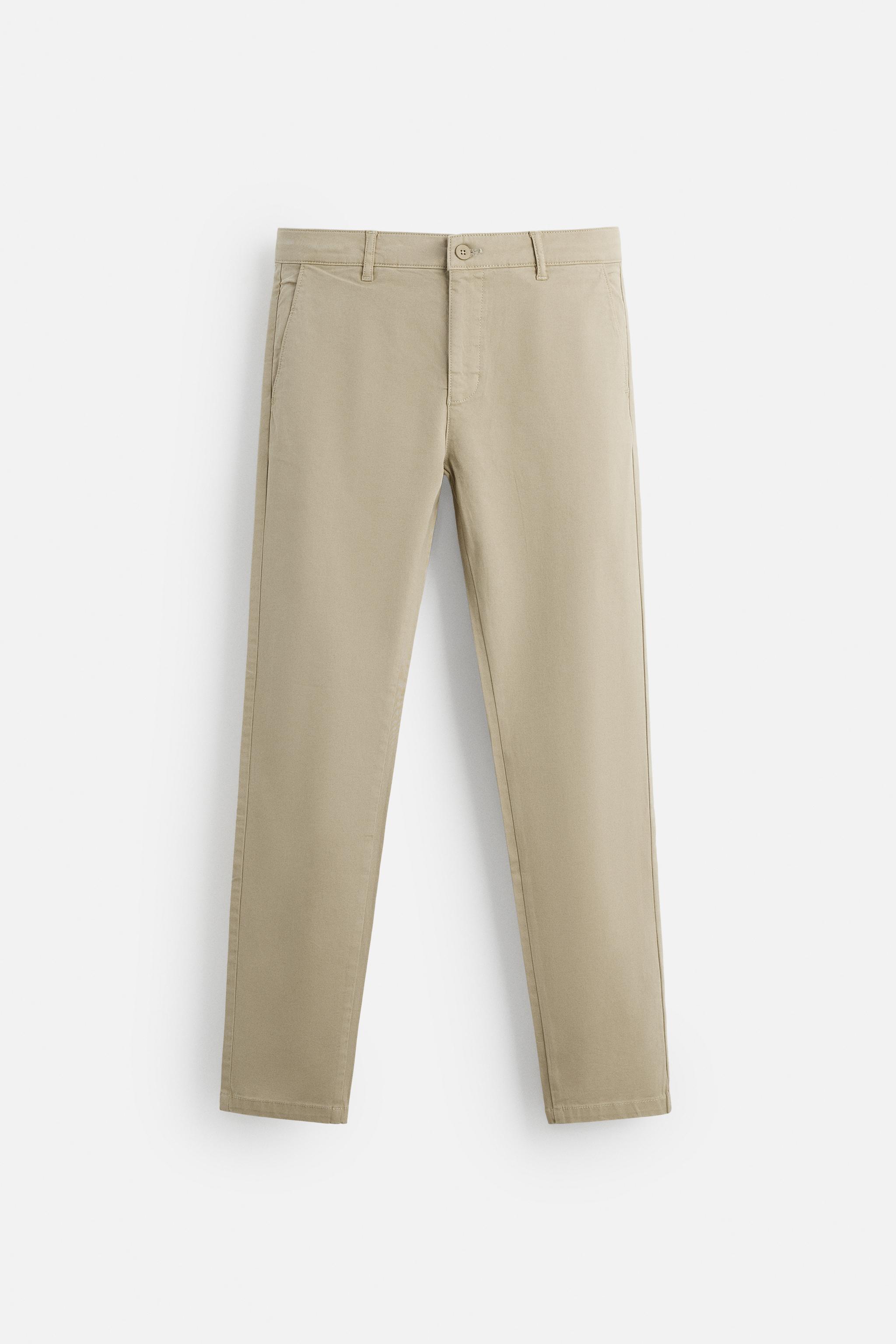 Pantalones Casuales Zara Pantalones Hombre Vestir Pantalones Zara
