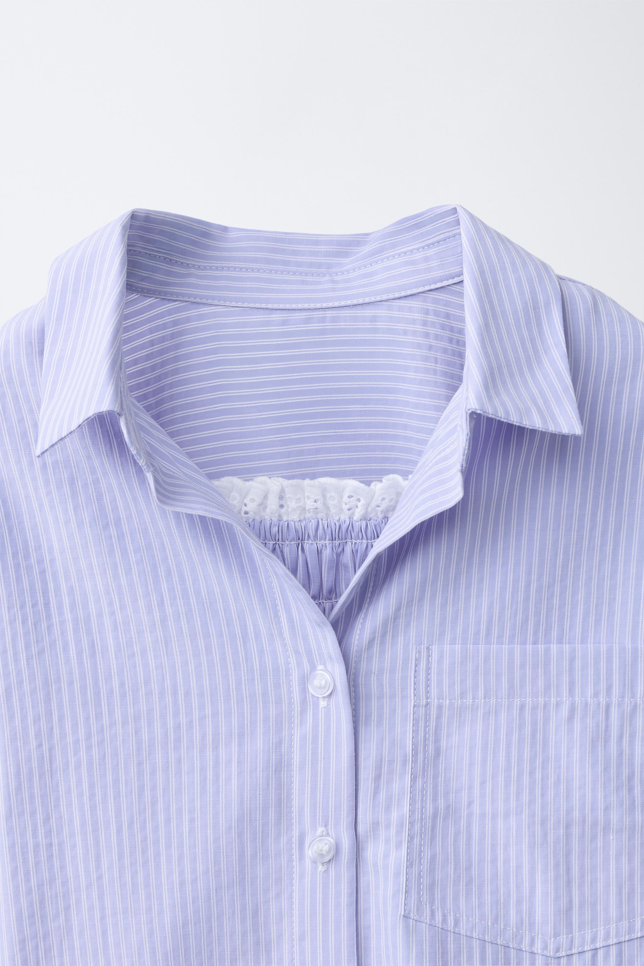 PACK CHEMISE ET TOP À RAYURES