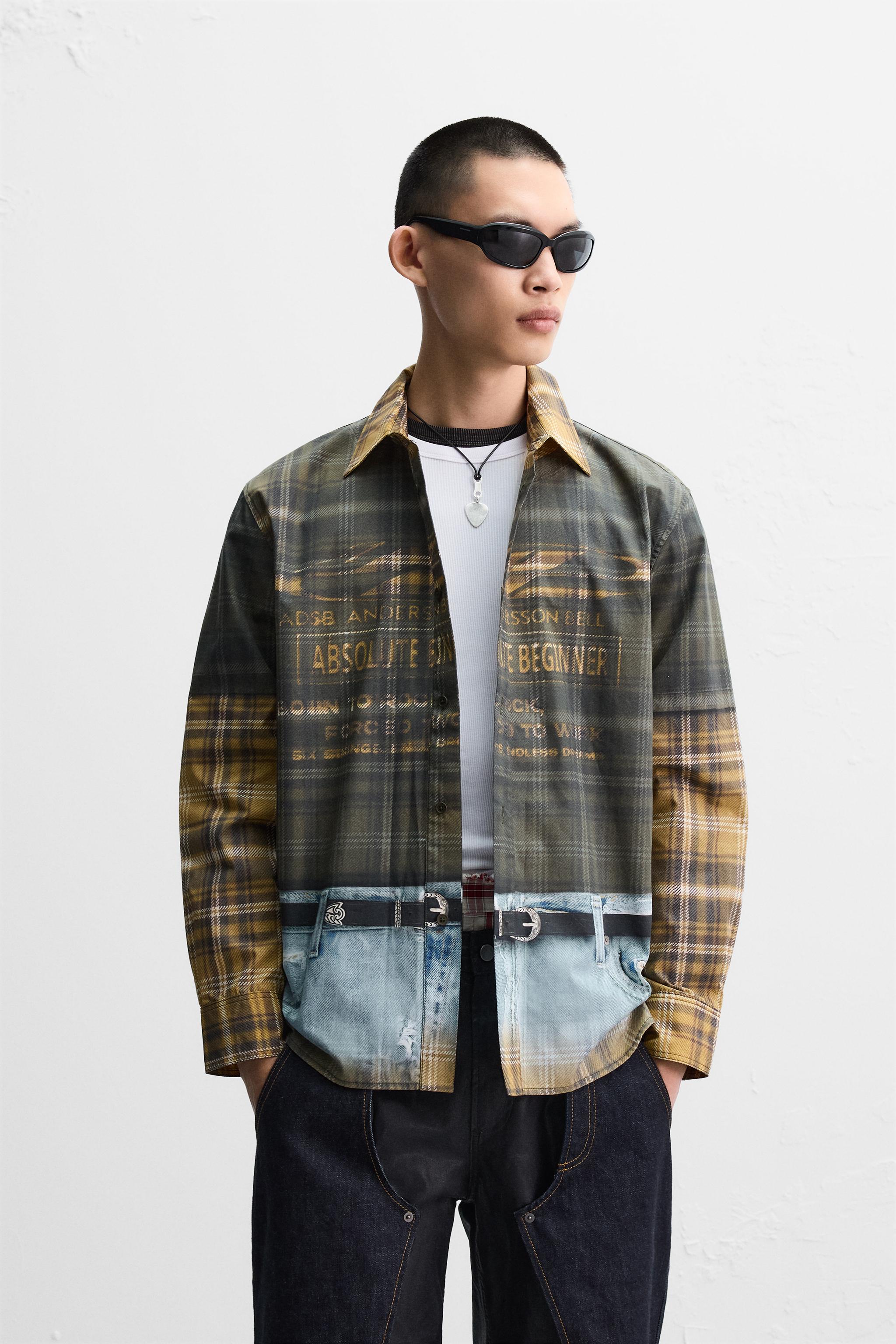 Andersson Bell x Zara トロンプルイユプリントシャツ - その他