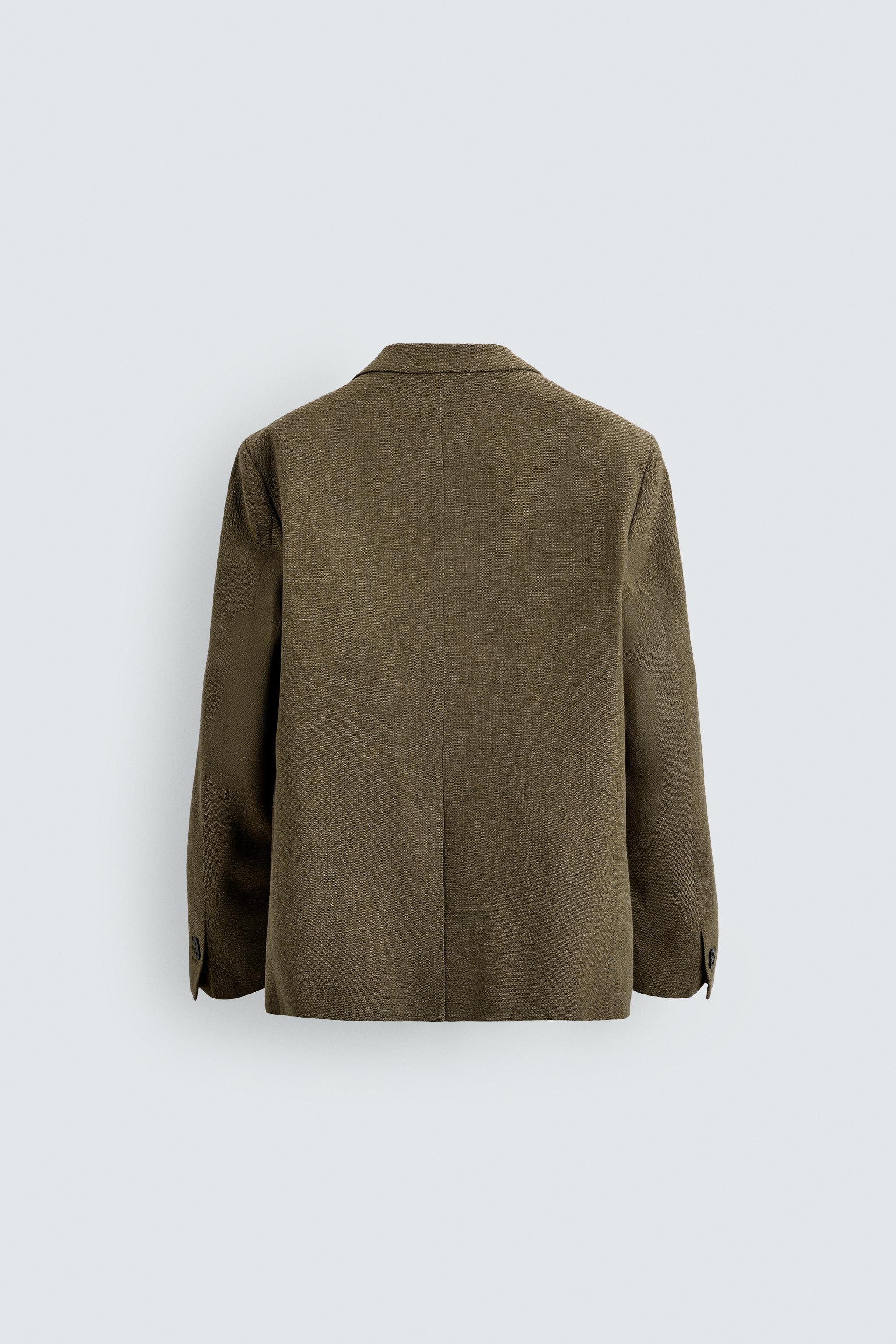 VESTE STRUCTURÉE AVEC LAINE