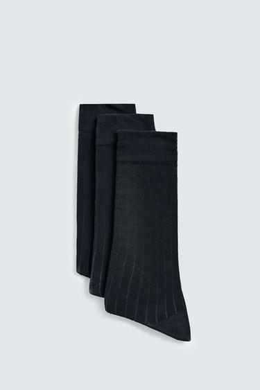 CALCETINES CANALÉ PACK 3 - Marino de Zara