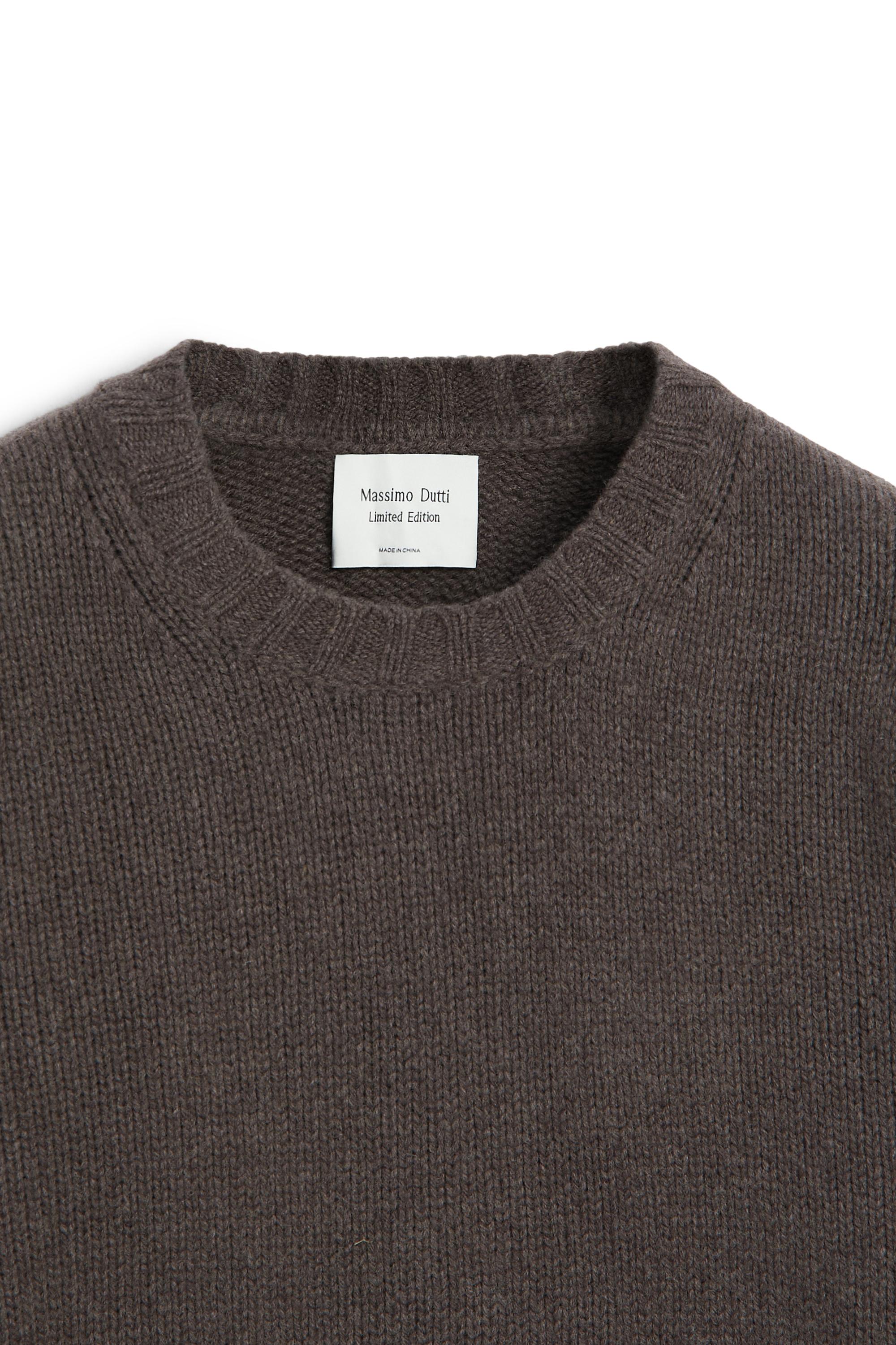 Pull en maille col rond - LIMITED EDITION