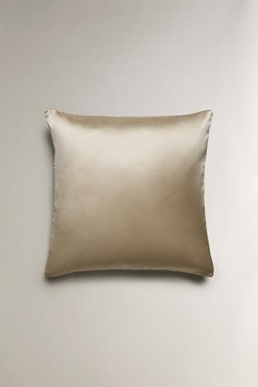 HOUSSE DE COUSSIN SATIN NŒUD - Cave de Zara - Image 1
