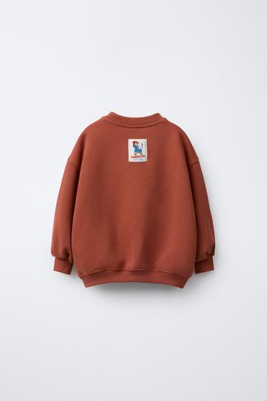 PADDINGTON ™ PRINTED SWEATSHIRT - Brick by Zara - Image 1