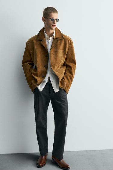 BOTA COWBOY PIEL LIMITED EDITION - Marrón de Zara - Imagen 0