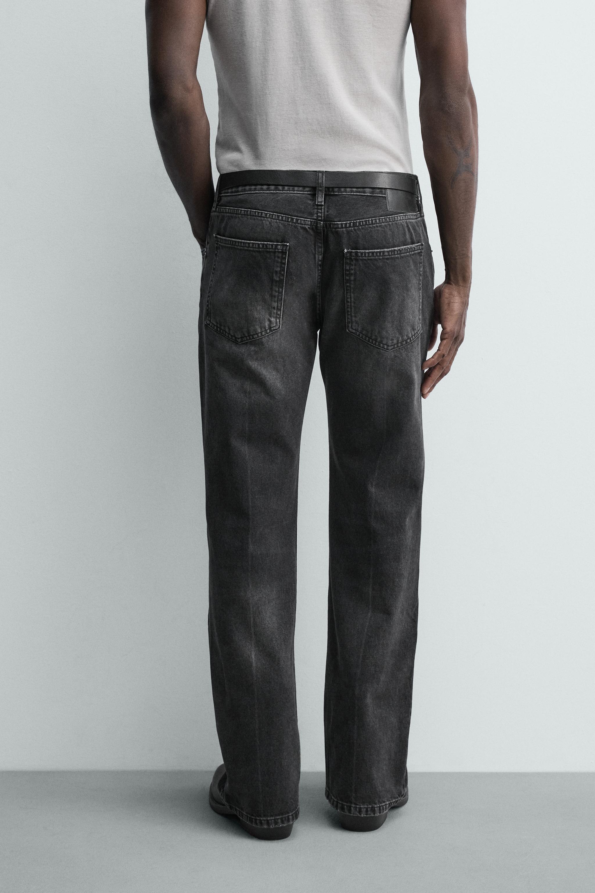 FLARE FIT SLIT JEANS