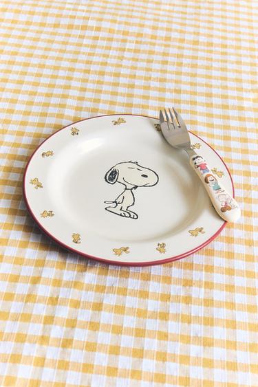 Zara PEANUTS™ CHILDREN’S CERAMIC PLATE - Multicolored