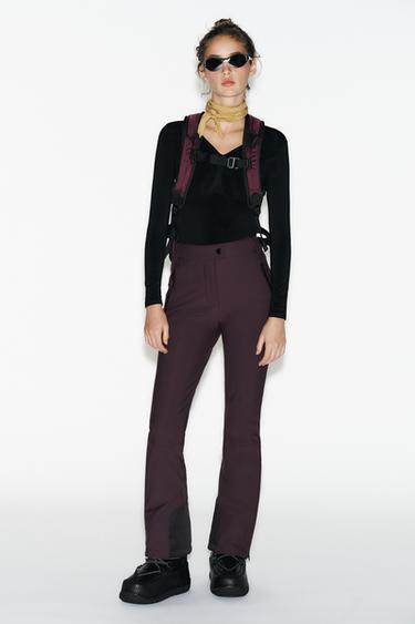 Zara SCULPTED SKI COLLECTION BODYSUIT - Black