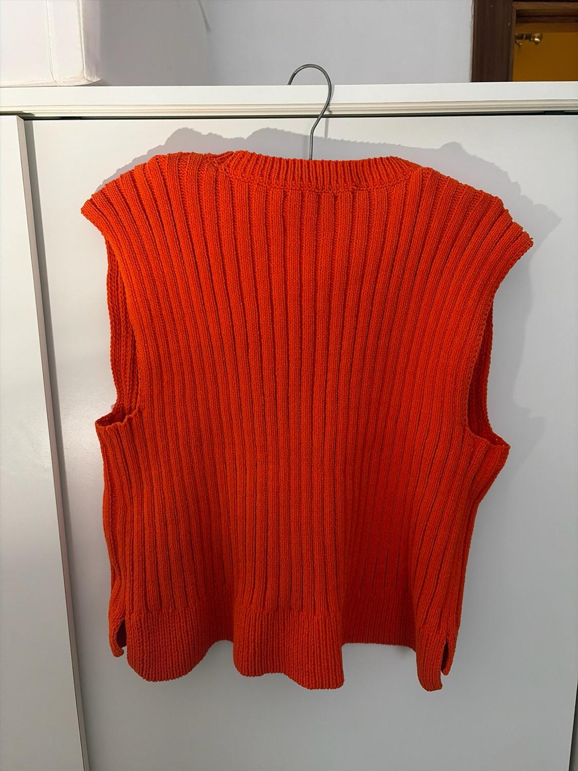 CHENILLE KNIT WAISTCOAT - Image 2