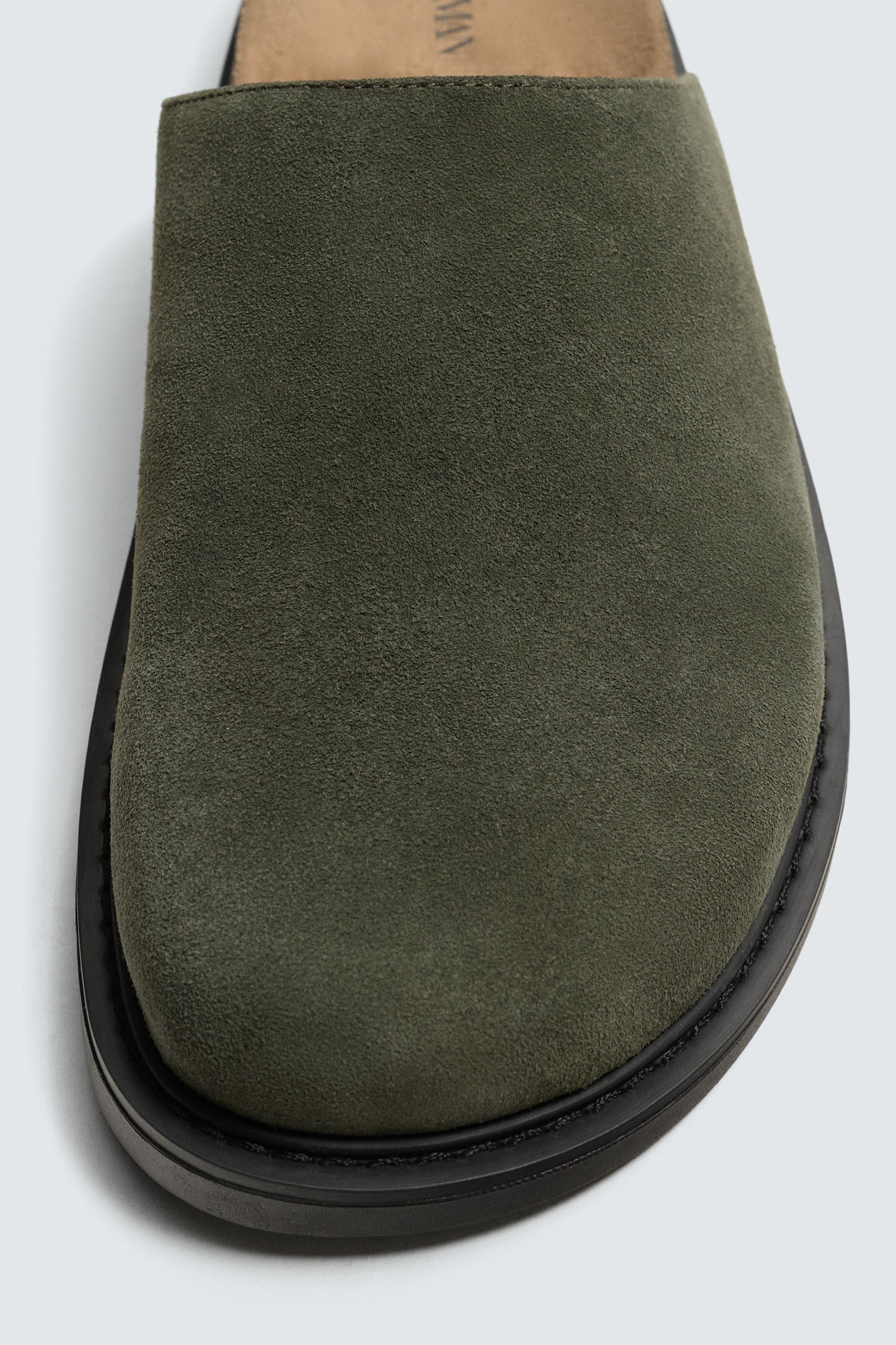 SABOTS EN CUIR