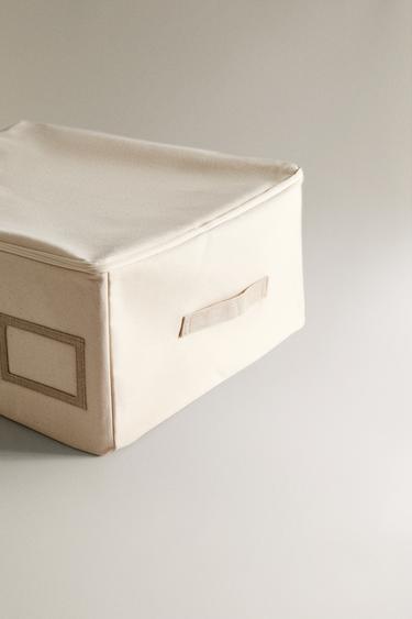 BOÎTE DE RANGEMENT PLACARD GRAND FORMAT - Écru de Zara - Image 2