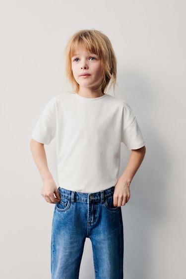 Zara BASIC T-SHIRT - White