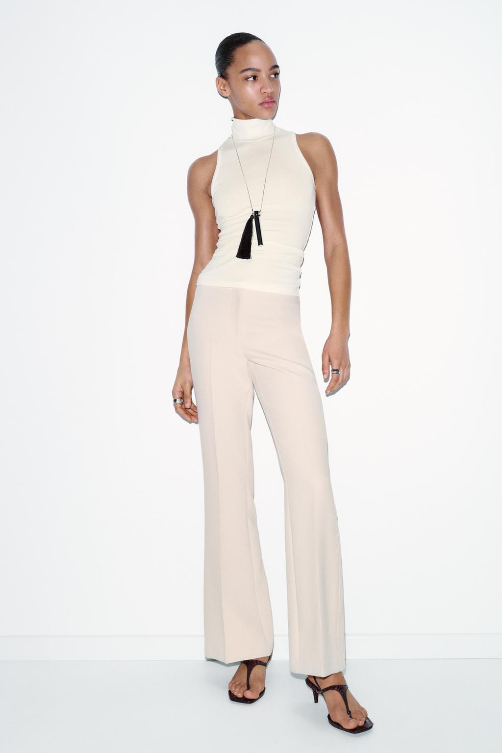 FLARE PANTS WITH SIDE SEAMS