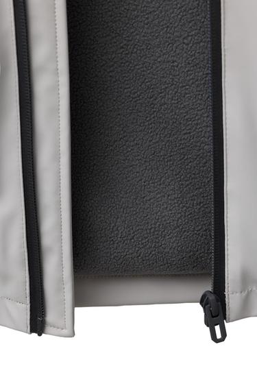 CHUBASQUERO ENGOMADO WATER RESISTANT - Hielo de Zara