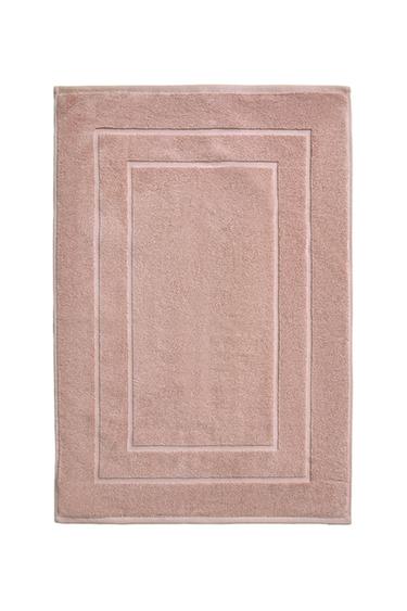 BADVORLEGER AUS BAUMWOLLE - Altrosa von Zara