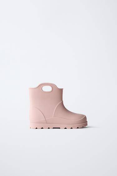 РЕЗИНОВЫЕ САПОГИ — Розовый от Zara