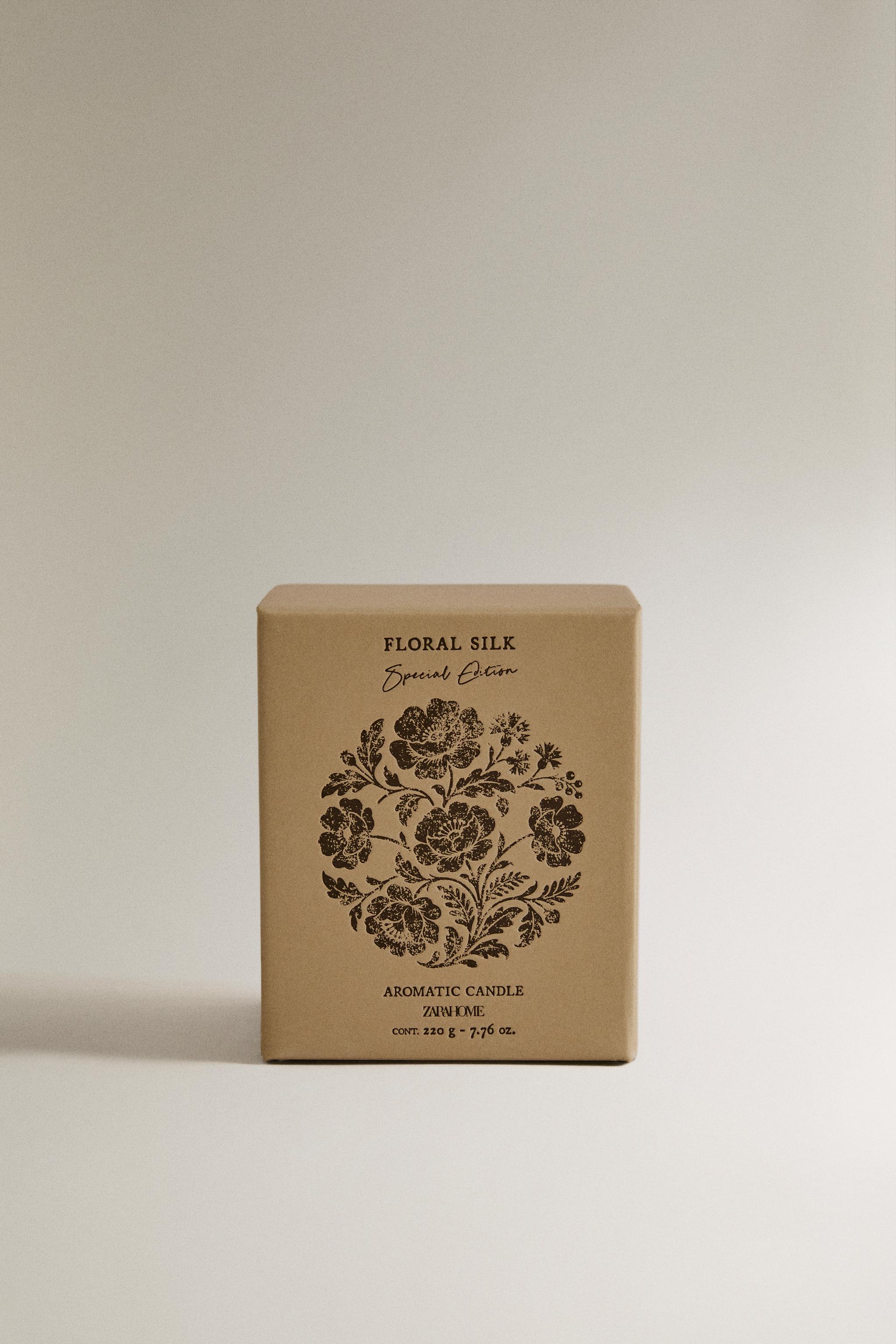 (220 G) BOUGIE PARFUMÉE FLORAL SILK