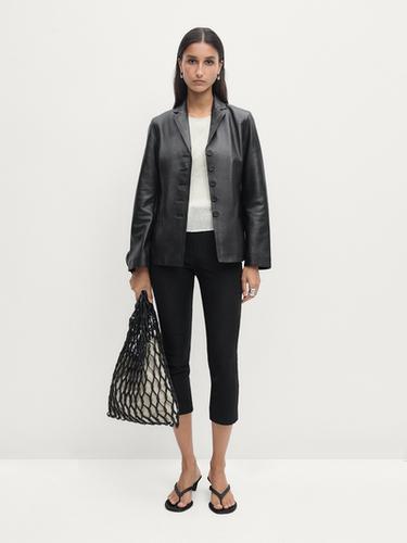 Zara Leather mesh bag - Black - Image 0