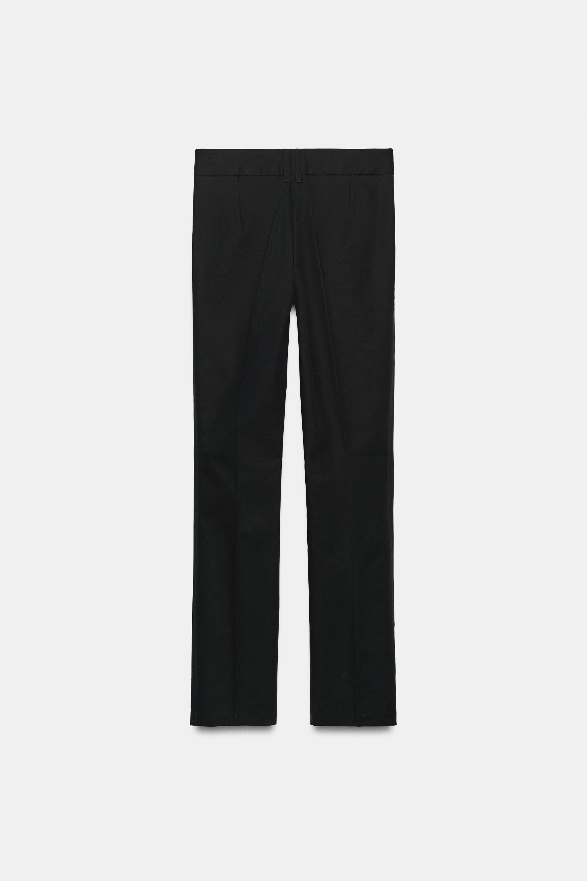 STRAIGHT-FIT PANTS WITH BELT LOOPS