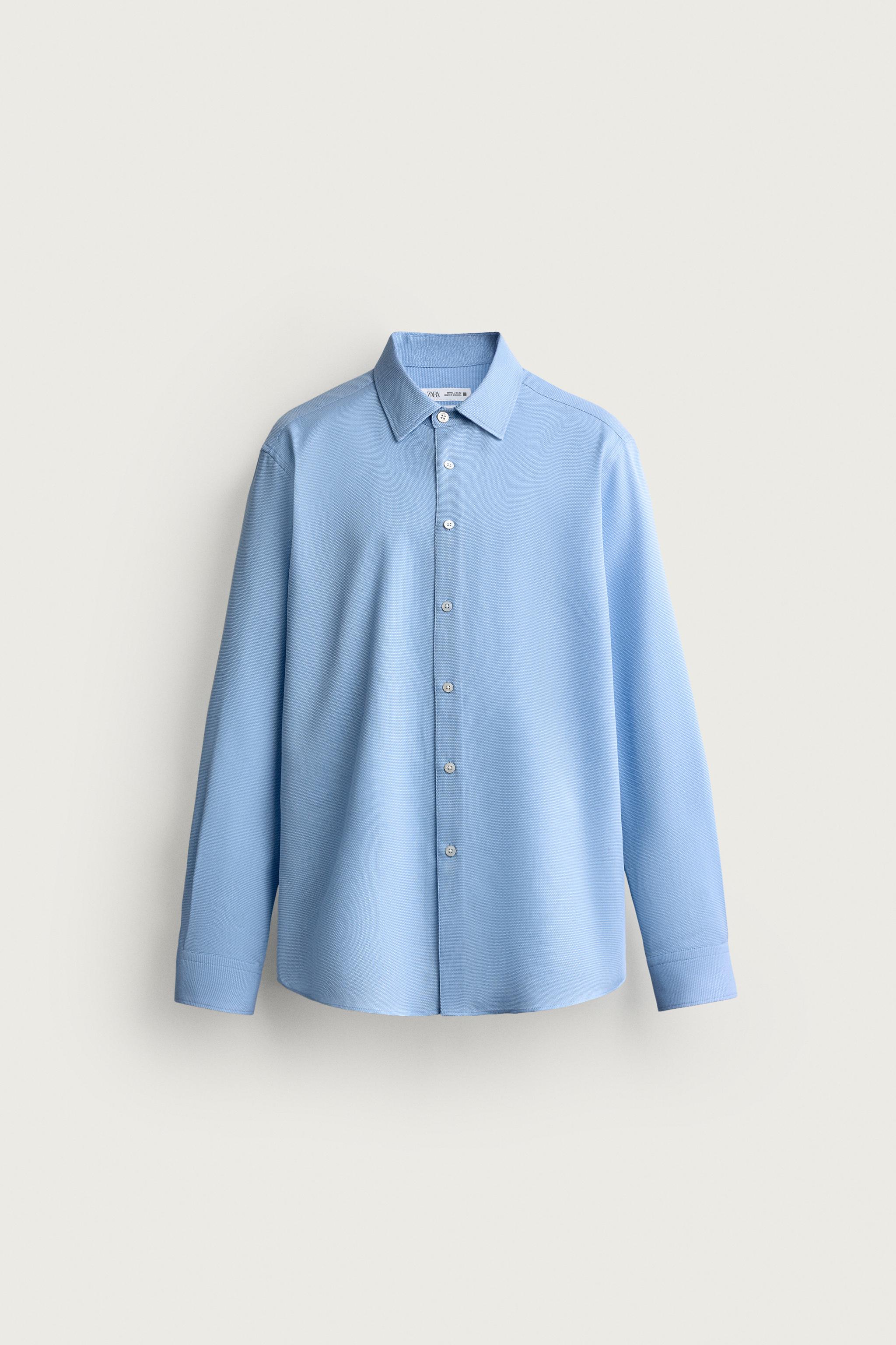 EASY CARE TEXTURED SHIRT — 981