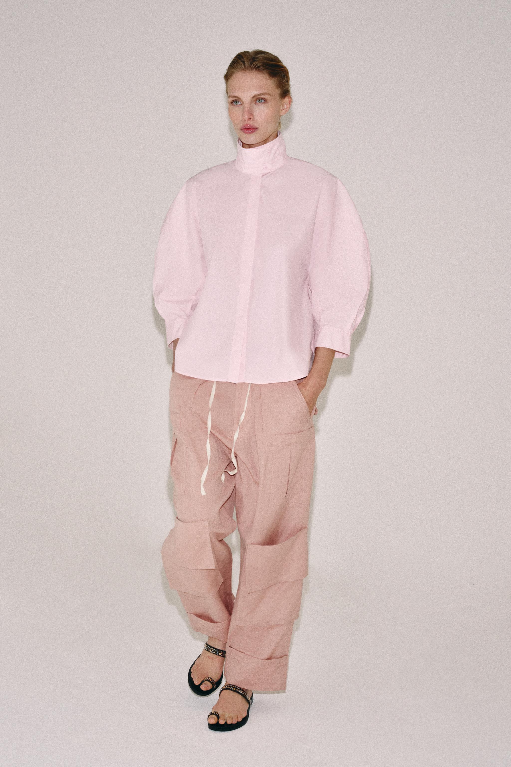 レディースポプリンシャツ | ZARA 日本