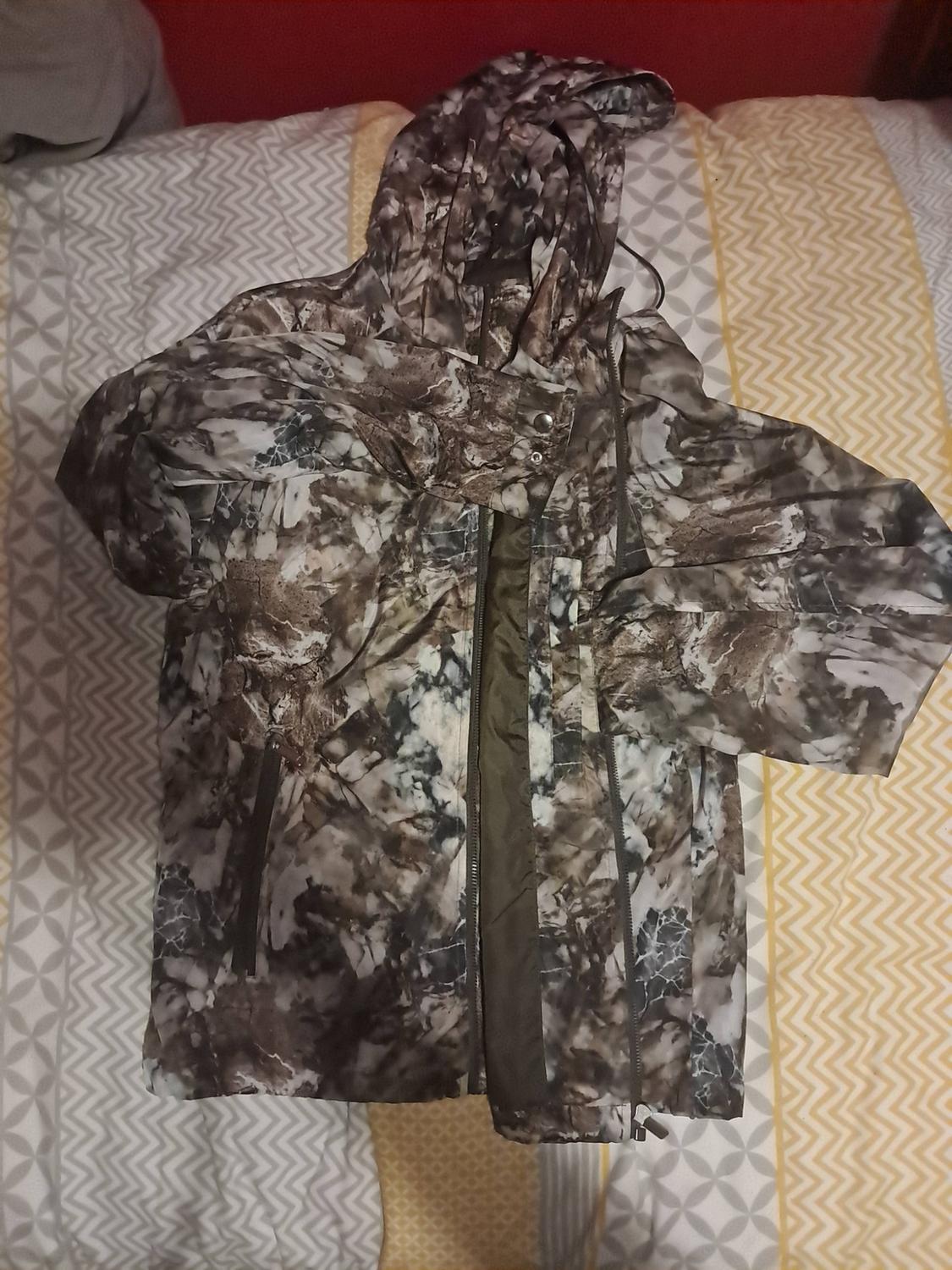 MARBLE PRINT TECHNICAL JACKET - Image 3