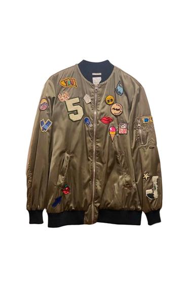 BOMBER COM PARCHES