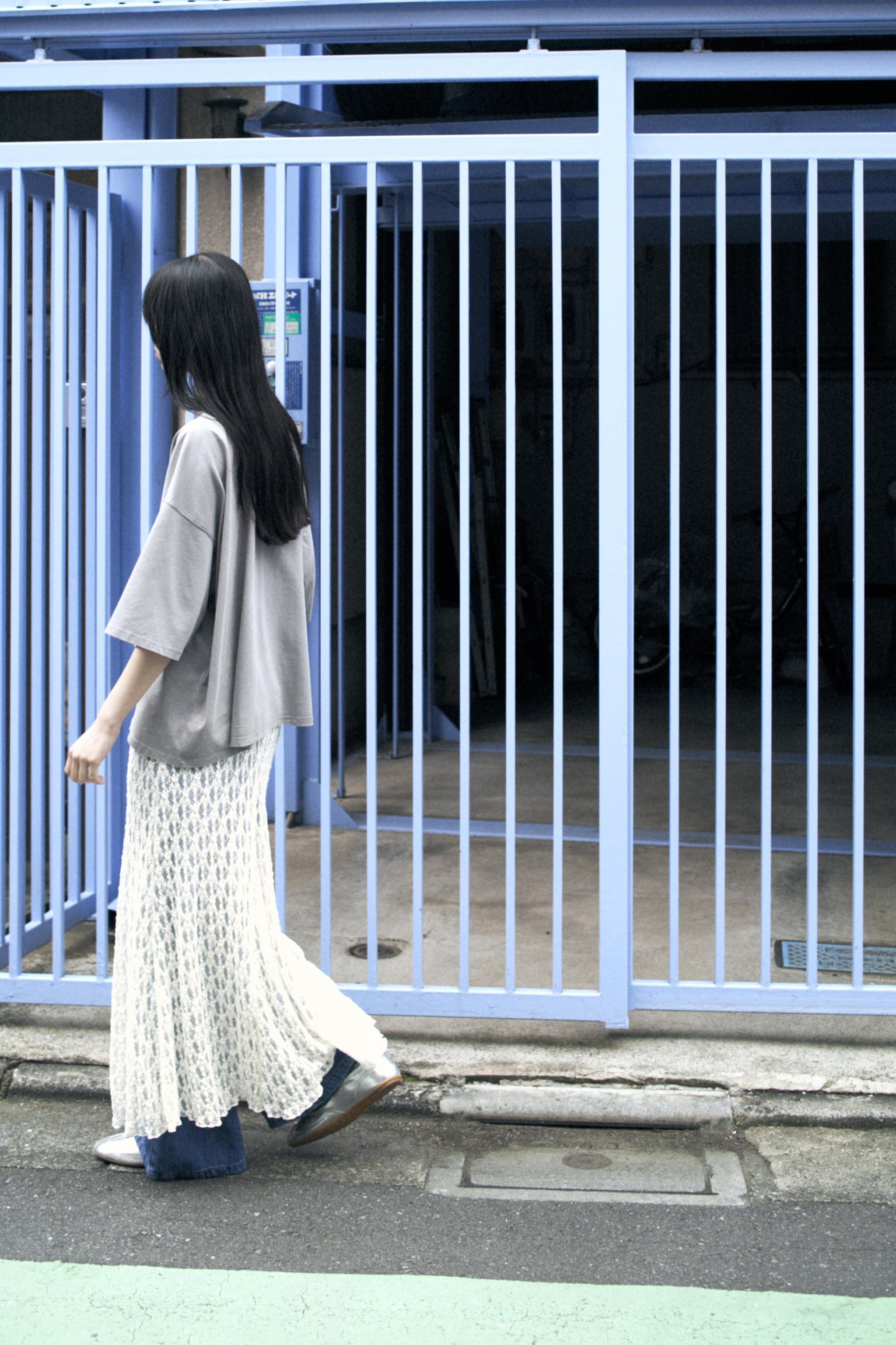 レースロングスカート - ホワイト | ZARA Japan / 日本