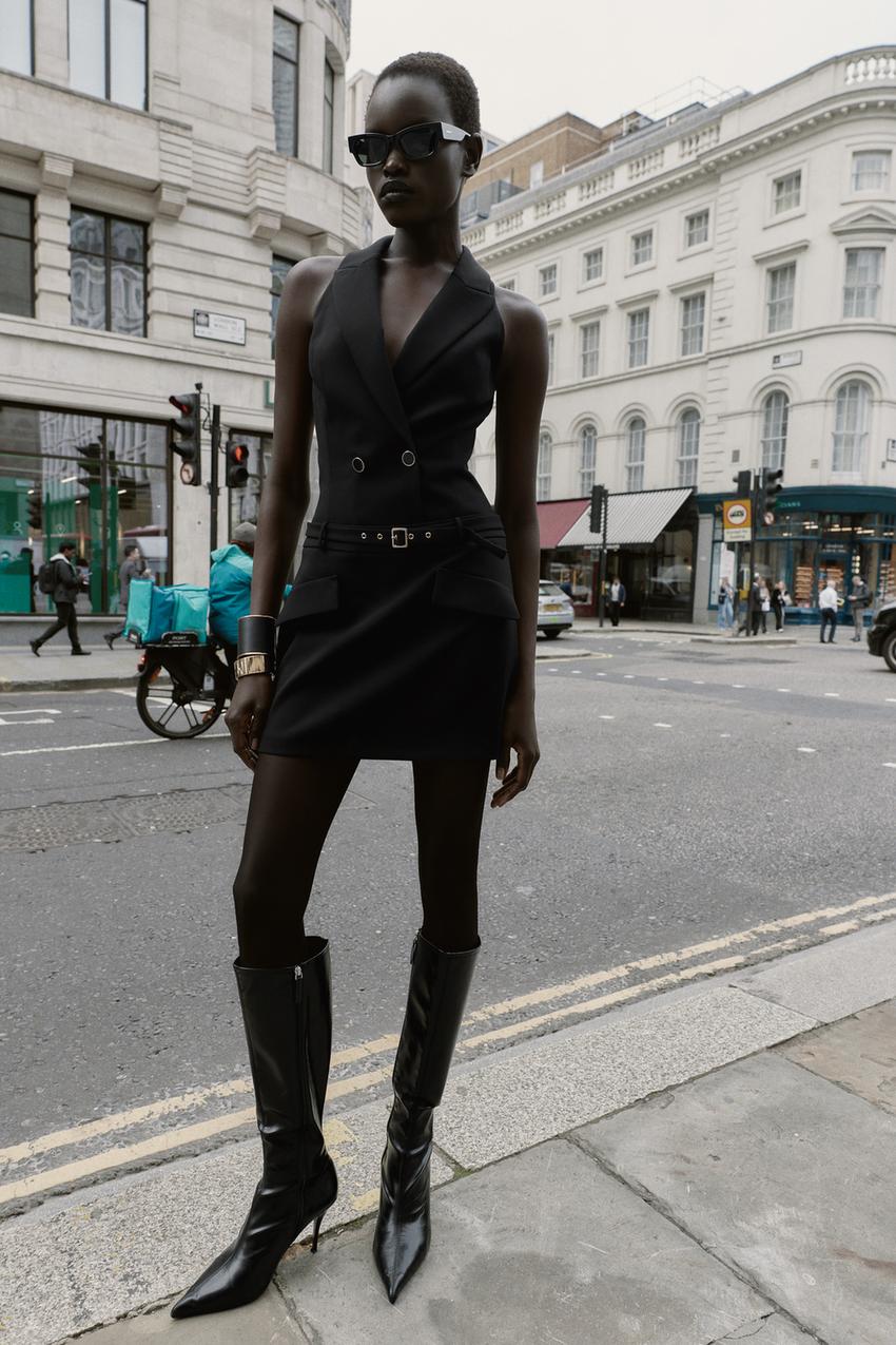 MINI BLAZER EFFECT DRESS